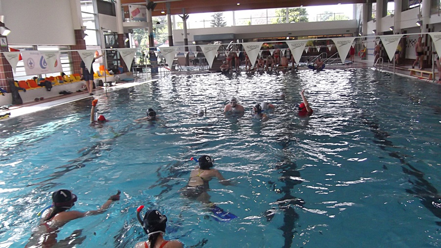 Hokej pod wodą Walenie Siemianowice Śląskie Trzebnica VI  2015